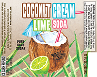 Coconut Cream Lime Soda